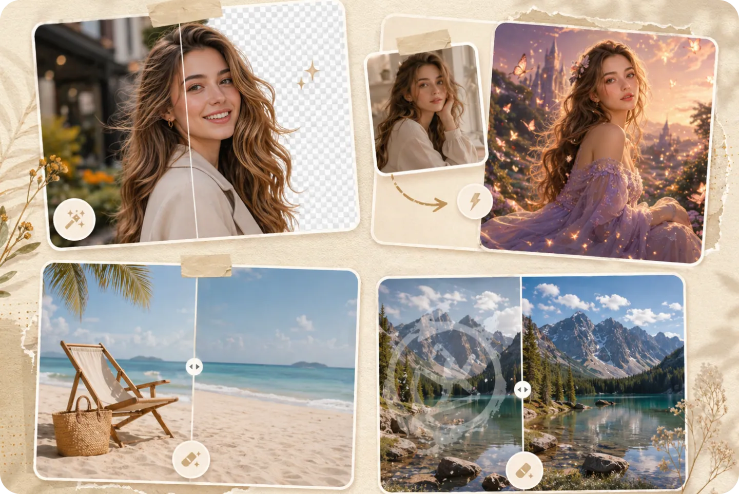 Use PhotoGrid photo editor to design beautiful product advertising images