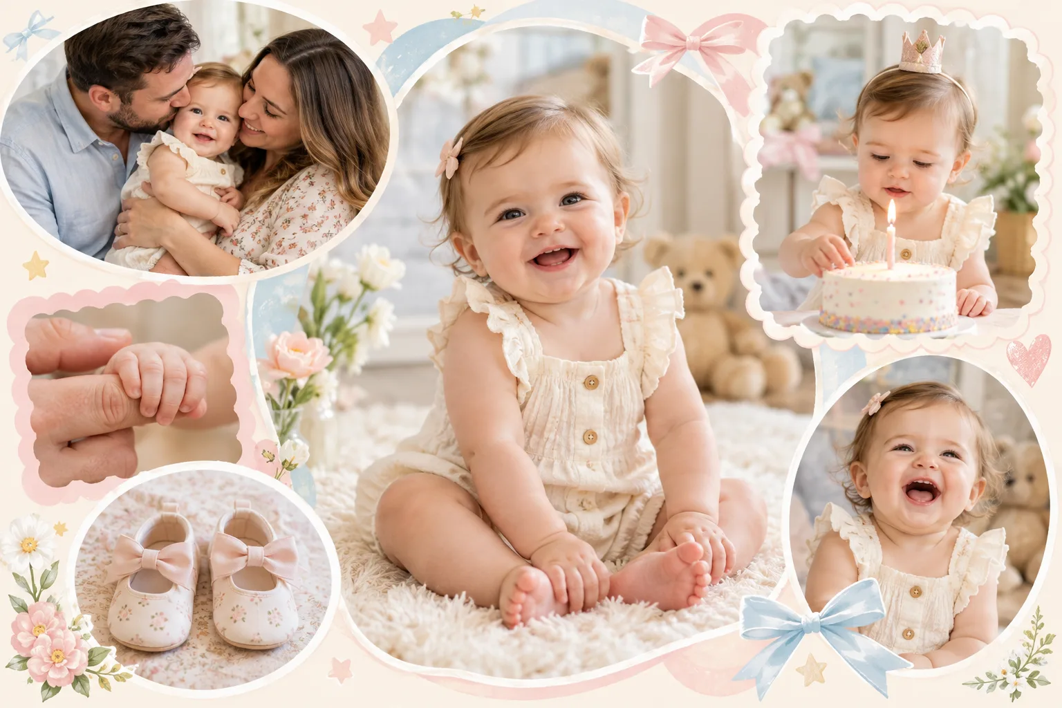 🎀 First Birthday