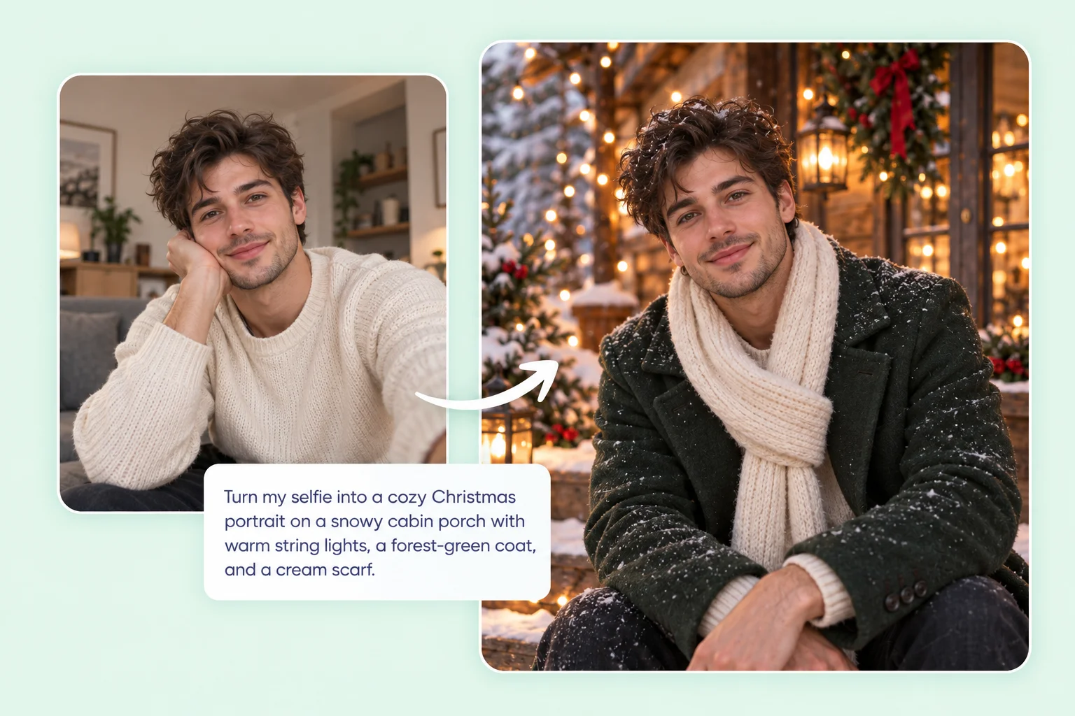 Your own Christmas scene