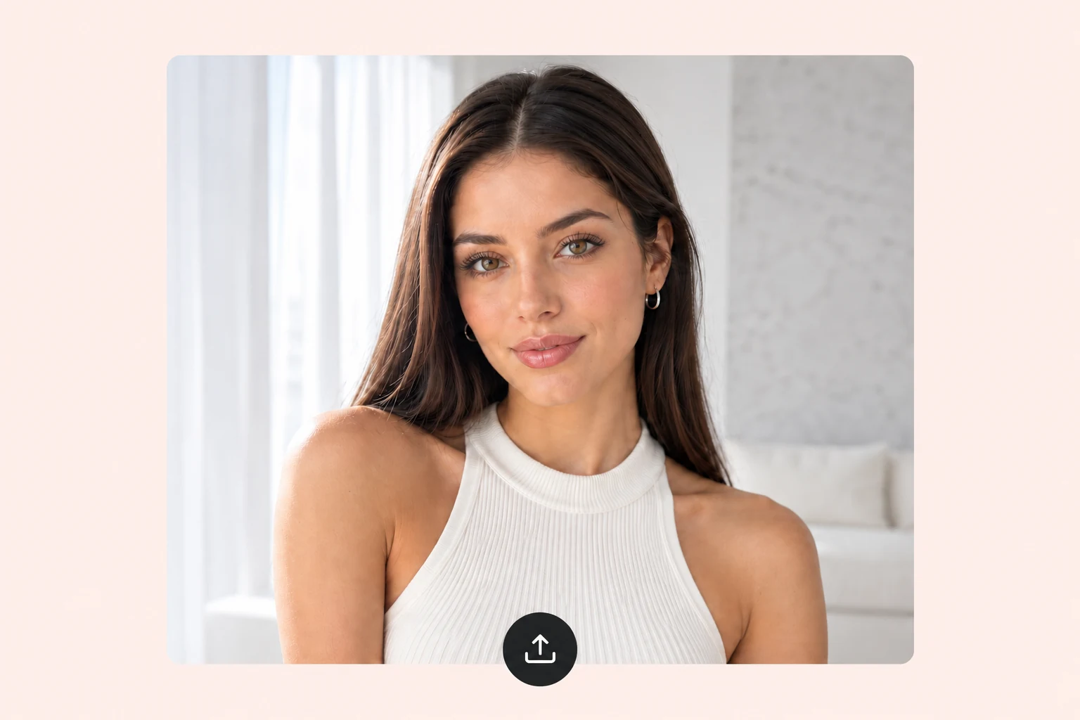 Upload a clear selfie to start your hairstyle preview.