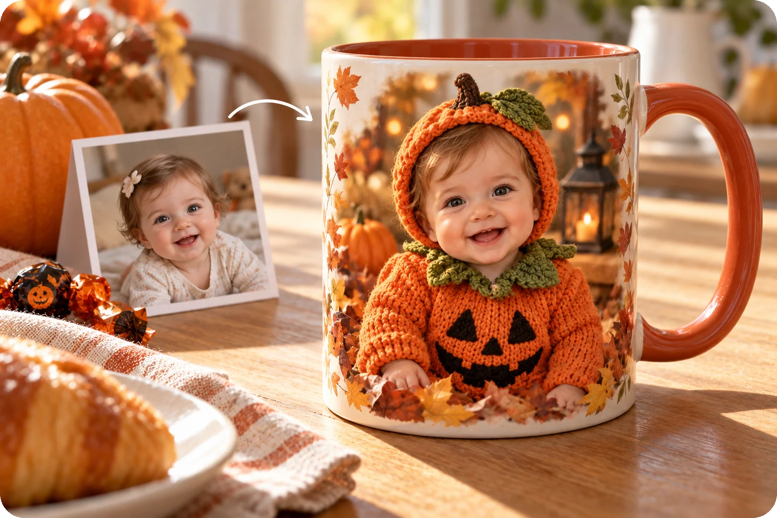 Jadikan Foto Halloween Bayi sebagai Hadiah Personal