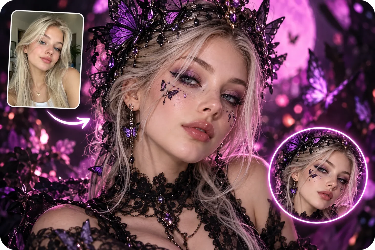 Make a Halloween Profile Picture