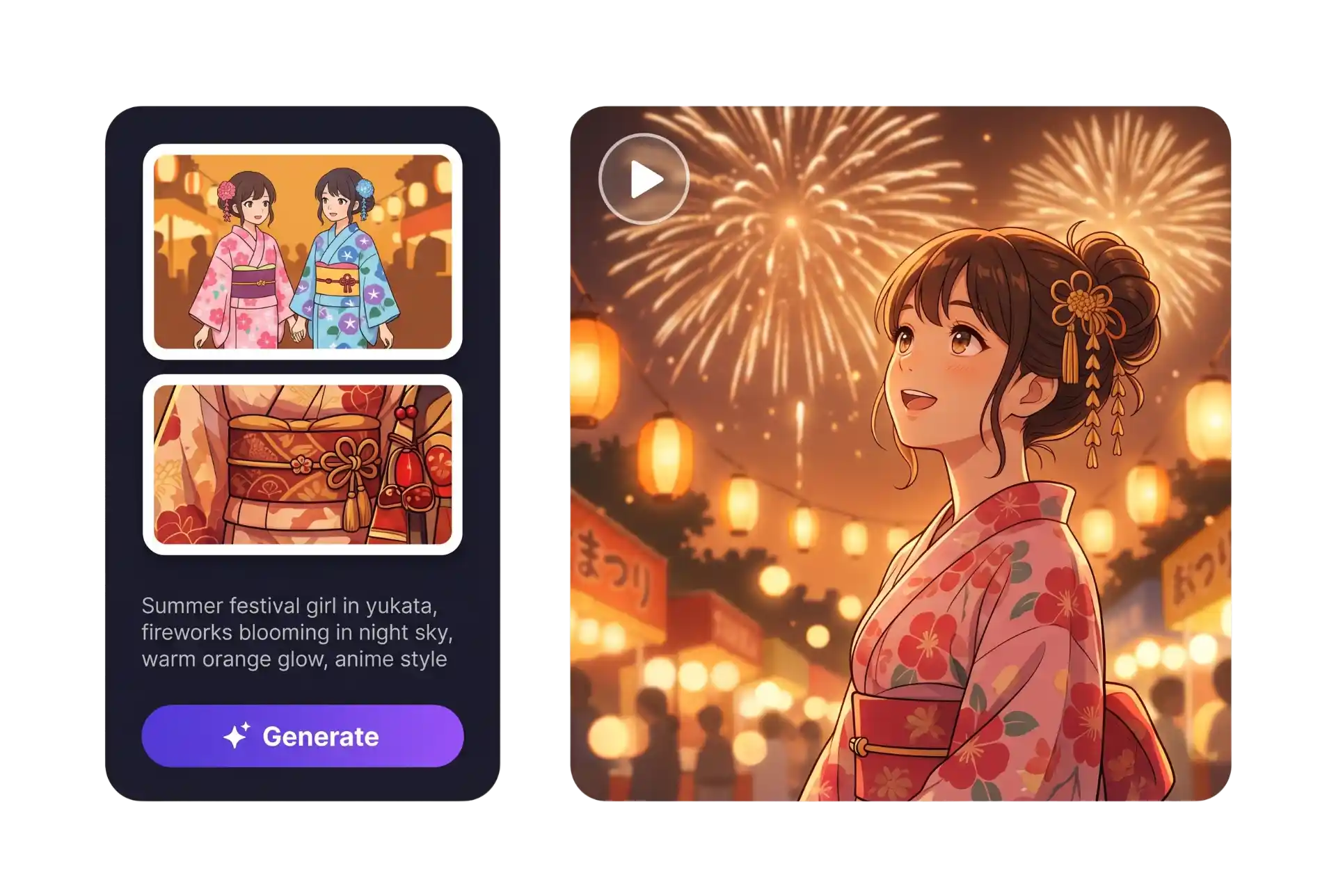 Animated artwork